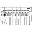 1-215882-0  |BAMP-LATCH
|w =  
B = Mark II 
Connector Style = Receptacle 
λ(sh) = 10 
e =  