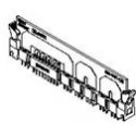 1651929-1  Mini CROWN EDGEB
Application Use = Board-to-Board, Board-to-Board / Card Edge, Card Edge 
Board-to-Board Configuration = Right Angle 
Connector Style = Receptacle 
Contact Transmits (Typical Application) = Power, Signal (Data), Signal (Data)/ Pow