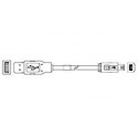 1487587-1  |M;
USB, A-B, 28/26, WHITE, 1.0M;
Cable Assembly Category = Industry Standard;
|M = fܴп(˜);
 = ݔ/ݔI/O;
b = USB 4 λòNA B;
L = 1.00 M;